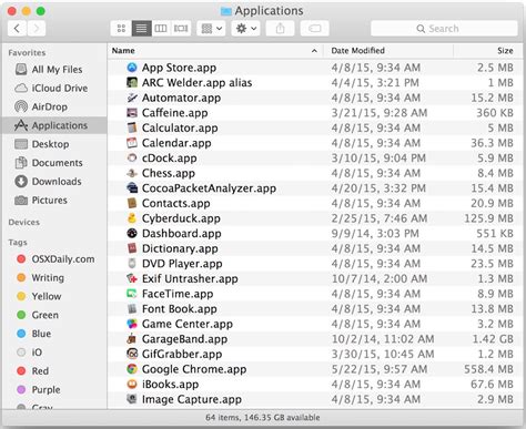 Mac Software List